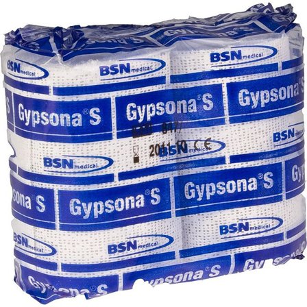 GYPSONA Kalkgips S 5cmx3m 4/fp - Lyreco - Sjukvård och omsorg - Kompression och stöd - Stöd och Gips