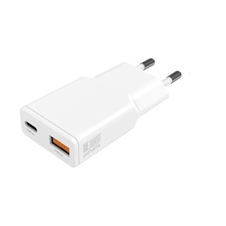4smarts Netzladegert PDPlug Slim Duos 30W GaN USB-C+USB-A