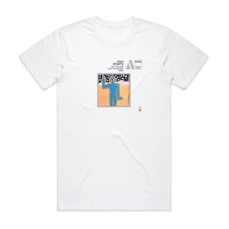 Don Cherry Mu första och andra delar T-shirt Vit