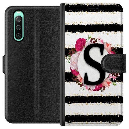 Kompatibelt Plånboksfodral till Sony Sony Xperia 10 IV Bokstaven S