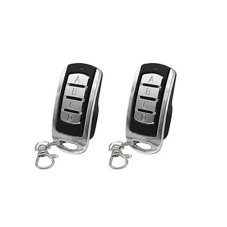 Universell 4-kanals RF-fjärrkontroll 868MHz, 2-pack, The One Brand