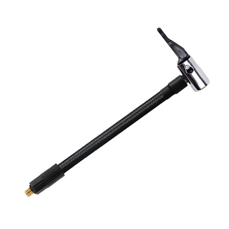 Däckinflator Slang Förlängningsrör Cykel Bil Däck Låsande Air Chuck Adapter