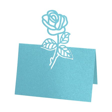 100 st ihåliga rosblommor bordsnummer namn platskort mottagning bröllopsfest dekoration