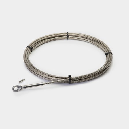 Förstagsvajer Seldén Compact, för Furlex 50/104 rullfocksystem, Dyform, pressad ögla, Ø5 mm, 10.5 meter (601-053-64)