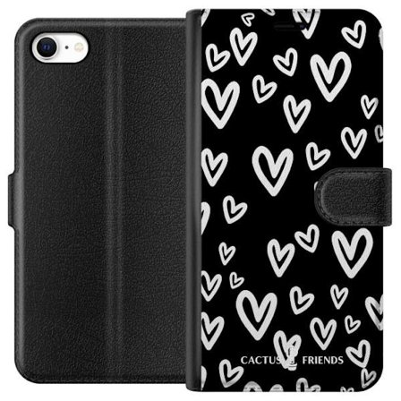 Yhteensopiva Lompakkokotelo Apple Apple iPhone 6s Cactus and Friends - Handdrawn Love Chaos