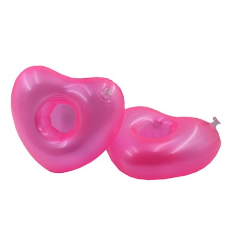 2st uppblåsbara dryckeshållare, uppblåsbara flytande underlägg för poolfest Vatten kul Bekvämt och praktiskt hållbart(lov