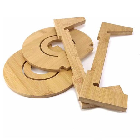 Vinyl Record Organizer Tre Display Stand For 50+ LP Music Al