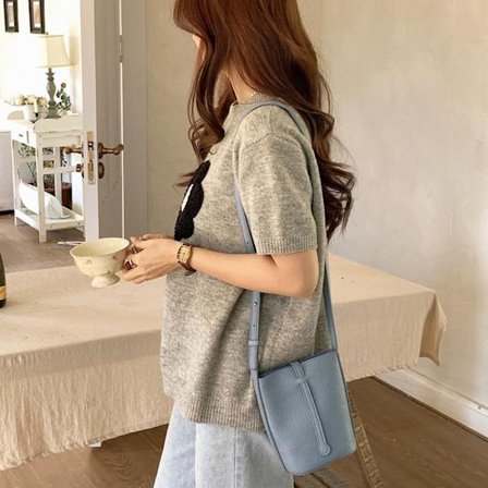 Crossbody Vesker Liten Håndveske BLÅ