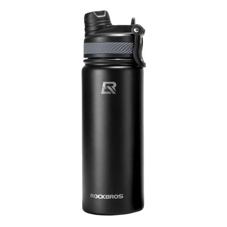 Rockbros 35210029001 termoflaske for sykkeldrikker 550 ml - svart