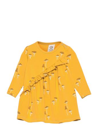 Chanterelle Dress Baby Yellow Müsli By Green Cotton