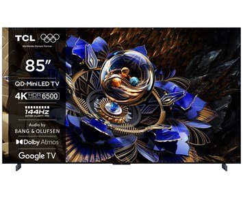 TCL-85X11K-85" 4K QD-Mini LED Smart TV med lyd fra Bang & Olufsen-Tv-75 tommer og større