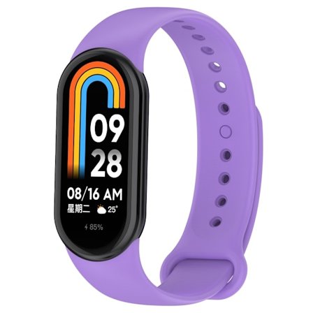 Silikoniranneke Xiaomi Mi Band 9 Violetti