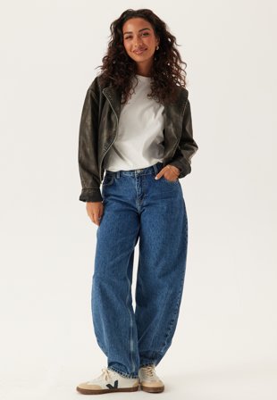 Dr. Denim - Nanci - Stream Mid Retro - Kläder - - Bubbleroom