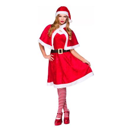 Tomtemor Med Cape / Tomte - Tomtedräkt - Jul