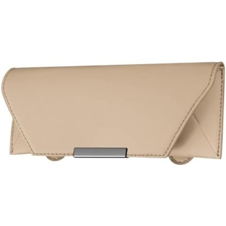 18cmx7.5cmx5cm Bil Solskydd Solglasögonhållare Auto Glasögon Organizer Fodral Stabil Solskydd Glasögonhållare Auto Glasögon Pro