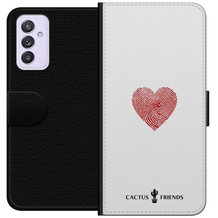 Yhteensopiva Lompakkokotelo Samsung Samsung Galaxy A82 5G Cactus and Friends - Fingerprint Love