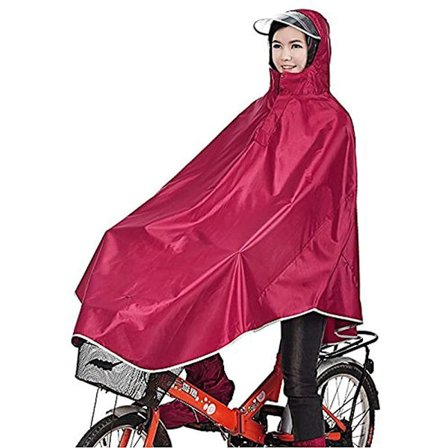 Utomhus regnponcho vattentät lätt regnjacka poncho med