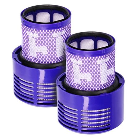 Extralink filter for Dyson V10 / SV12 - 2-pakning - vaskbare erstatningsfiltre