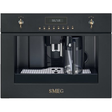 Smeg 60 cm indbygget kaffemaskine antracit | KitchenOne