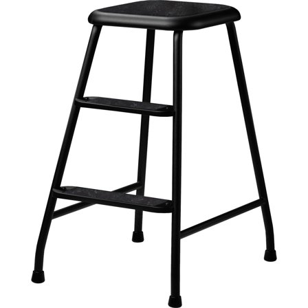 Lindqvistpallen, mattsvart pulverlack/svart | Inredning > Möbler > Pall | Bagaren och Kocken