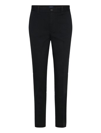 Cropped Slim Fit Twill Chino Pant Black Polo Ralph Lauren
