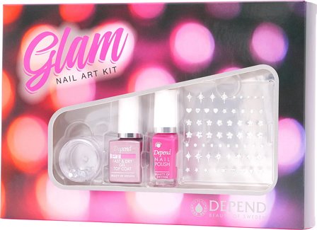 Depend Glam Nail Art Gaveæske, Gaver, Makeup, Gaveæsker