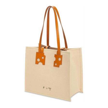 Off White Tote Bags inbo, Dame Indkøbstasker, Størrelse: ONE Size