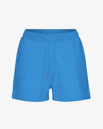 Women Organic Sweatshorts - Pacific Blue L