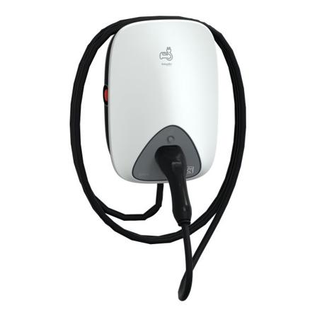 Schneider Electric EVH4A11NC Laddbox med kabel, 11 kW,, Elfördelning & strömförsörjning