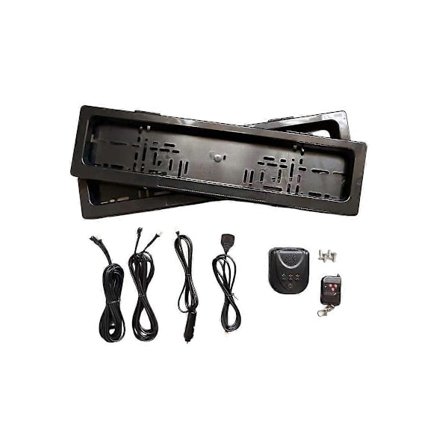 EU-registreringsskylt Bilregistreringsskylt Slutare Bilnummer Rullgardin Skydd Fjärrkontroll Dölj Skydd Shutte_ NN