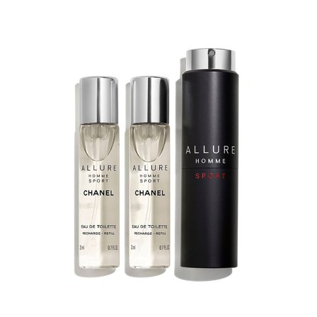 CHANEL ALLURE HOMME SPORT Eau De Toilette Refillable Travel Spray, Herredufte, Herredufte, Allure Homme Sport