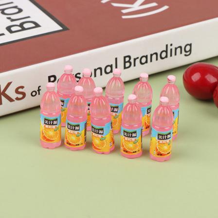 10st 1:12 Dollhouse Miniature Fruktflaska Simulering Drycker Till