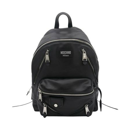 Moschino, Backpacks Czarny, unisex, Rozmiar: ONE Size
