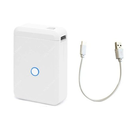 Papper Klistermärke Trådlös Etikett Skrivare Ficka Handhållen Skrivare Termisk Pris Etikett Klistermärke Markör