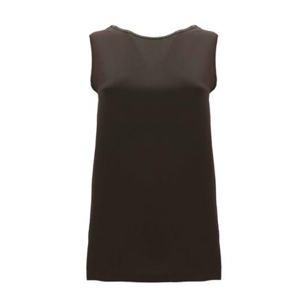 Fabiana Filippi Top , Zwart , Dames , Maat: S