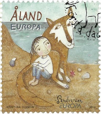 Åland - EUROPA 2010 - Stemplet frimærke 1v