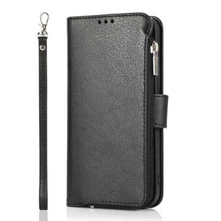 TG Elegant Plånboksfodral - iPhone 12 Svart