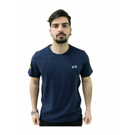 Sun68 T-Shirts Blå, Herre
