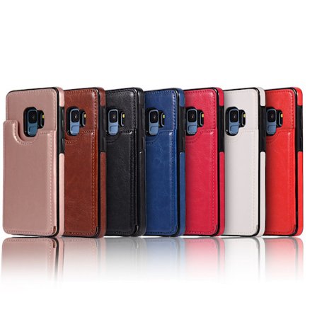 Samsung Galaxy S9 - Tyylikäs Lompakkokotelo