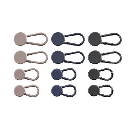 Bukseforlenger for midjeknapp 12 stk Knappforlenger for jeans - Kvinner Menn Bukseforlenger for midje - 1/ Stcyv-Xin