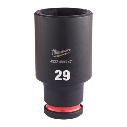 Milwaukee Shockwave Impact Duty Krafttoppe 1/2" kvadratisk dybde 29 mm, Håndværktøj