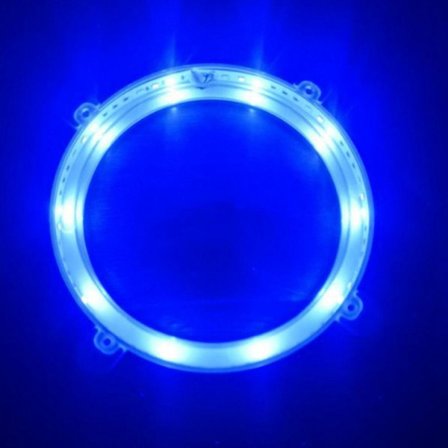 2ST LED Cornhole Lights Cornhole Ring Lampa BLÅ