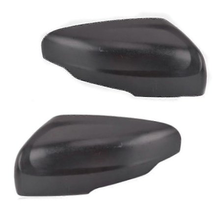 1 par ABS Mat Sort Sidespejlsdæksel til Volvo Xc60