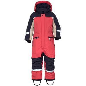 Kids - Didriksons Modern Pink Neptun Kids Snowsuit 110 cm - Coveralls - 110 CM - Pink - Junge