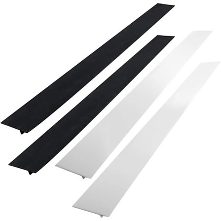 Köks Silikon Locklucka Mellanrumstätare, Lång Bred Mellanrumsfyllning (Set