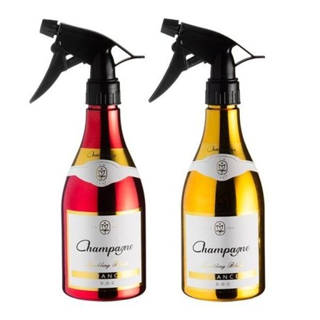 Sprayflaske 450 ml formet som en champagneflaske