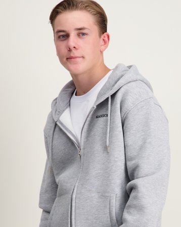 MAGGIORE Fleece Zip Hoodie Harmaa Hupparit/Hoodie Pojat - Kids Brand Store