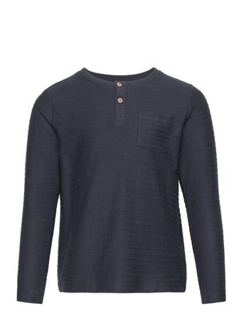 Nmmvitus Ls Top R1 T-shirts Long-sleeved T-shirts Blå Name It*Betinget Tilbud