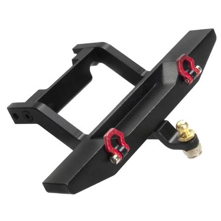 Metallista valmistettu takapuskuri hinauskoukulla Trx4m 1/18 Rc-mallinnuksen autoon, päivitysosat, lisävarusteet
