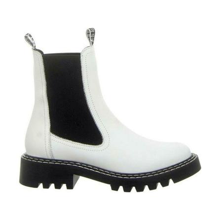 Tamaris, Ankle Boots Wit, Dames, Maat:38 EU
